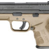 Springfield XD Mod.2 .45 ACP Sub-Compact Flat Dark Earth (FDE) with GripZone (Compliant)