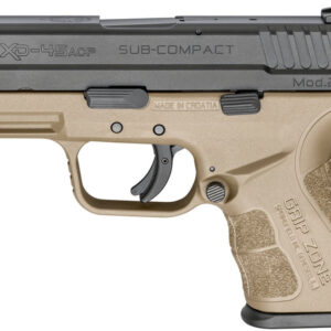Springfield XD Mod.2 .45 ACP Sub-Compact Flat Dark Earth (FDE) with GripZone (Compliant)